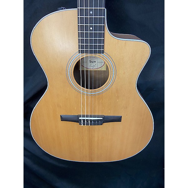 Used Taylor Used Taylor 214CEN Natural Classical Acoustic Electric Guitar