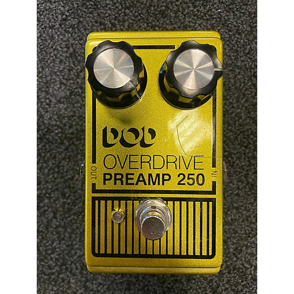 Used DOD Analog Overdrive Preamp 250 Effect Pedal