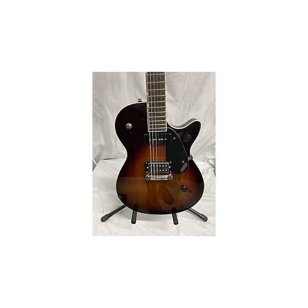 Used Gretsch Guitars Used Gretsch Guitars G2215-P90 Streamliner Junior 2 Tone Sunburst Solid Body Electric Guitar