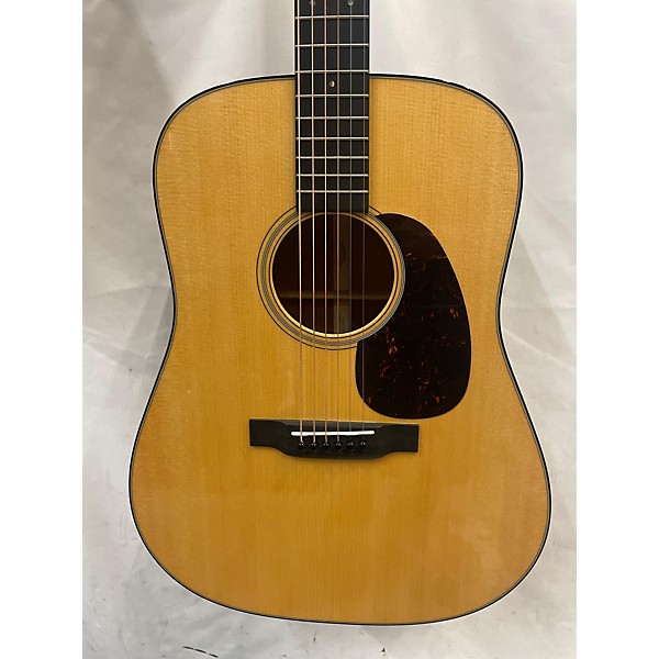 Used Martin Used Martin D18 Natural Acoustic Guitar