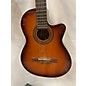 Used La Patrie Used La Patrie Hybrid Cutaway QII Light Burst Classical Acoustic Electric Guitar