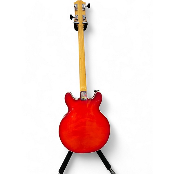 Used Epiphone Used Epiphone Ea-260 Red Electric Bass Guitar