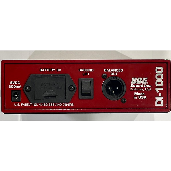 Used BBE Used BBE DI1000 Active/Passive Direct Box