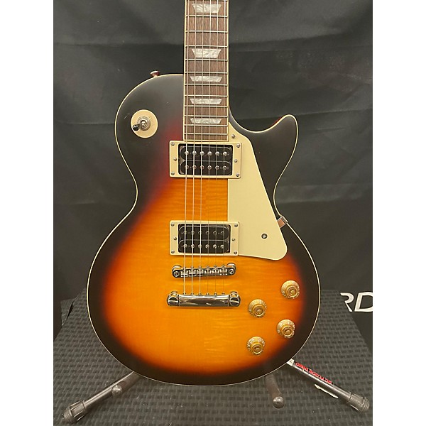 Used Epiphone Used Epiphone 1959 Reissue Les Paul Standard Tobacco Burst Solid Body Electric Guitar