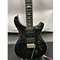 Used PRS Used PRS SE Custom 24 Trans Black Solid Body Electric Guitar