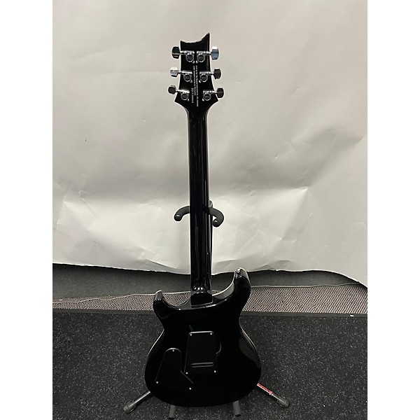 Used PRS Used PRS SE Custom 24 Trans Black Solid Body Electric Guitar