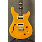 Used PRS Used PRS SE Custom 22 Semi-Hollowbody Yellow Flame Hollow Body Electric Guitar thumbnail