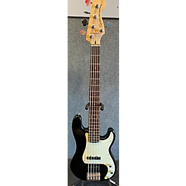 Used Squier Used Squier Vintage Modified Precision Bass V Black Electric Bass Guitar