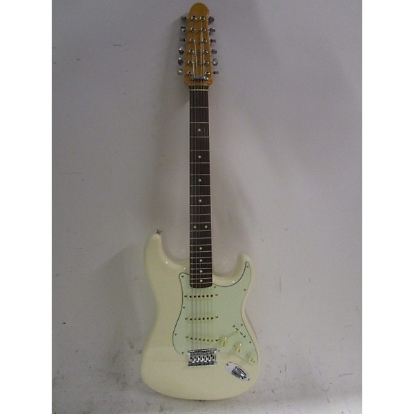 Used Fender Used Fender Fsr Traditional 12 String Stratocaster Made In Japan White Solid Body Electric Guitar