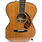 Used Fender paramount po-220e Natural Acoustic Guitar