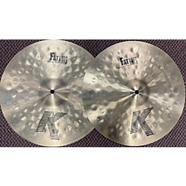 Used Zildjian 14in K Fat Hats Cymbal