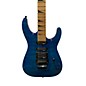 Used Jackson Used Jackson JS34Q Dinky Trans Blue Solid Body Electric Guitar