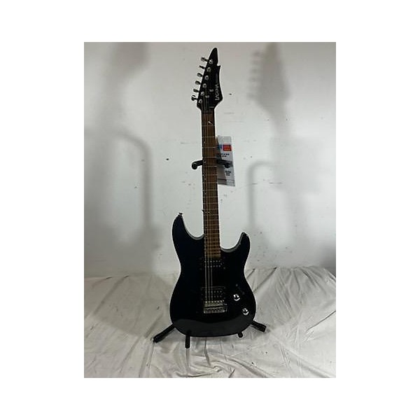 Used Laguna MFG-08 Black Solid Body Electric Guitar