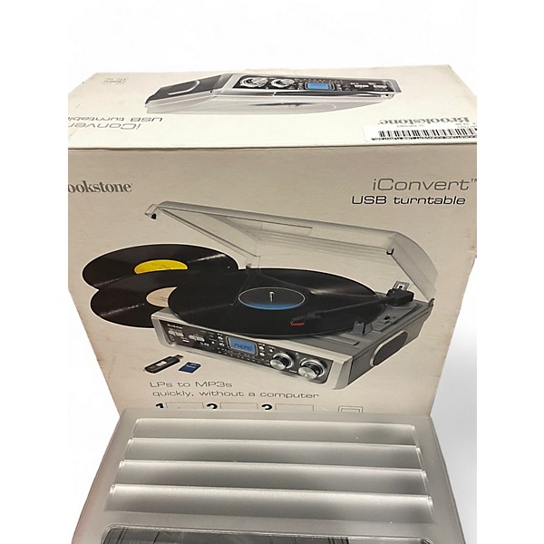 Used Used BROOKSTONE iConvert USB Turntable DJ Player