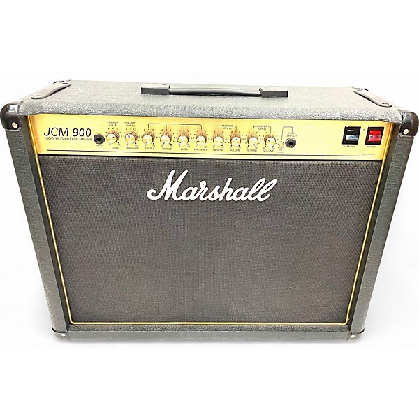 Vintage Marshall Vintage 1990s Marshall Jcm 900 4102 Tube Guitar Combo Amp