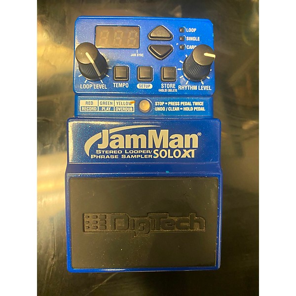 Used DigiTech JML2 JamMan Stereo Looper And Phrase Sampler Pedal