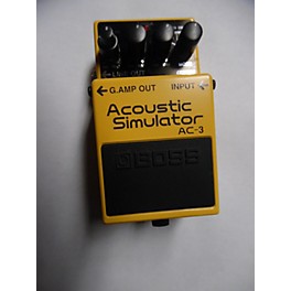 Used BOSS Used BOSS AC3 Acoustic Simulator Effect Pedal