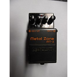 Used BOSS Used BOSS MT2 Metal Zone Distortion Effect Pedal