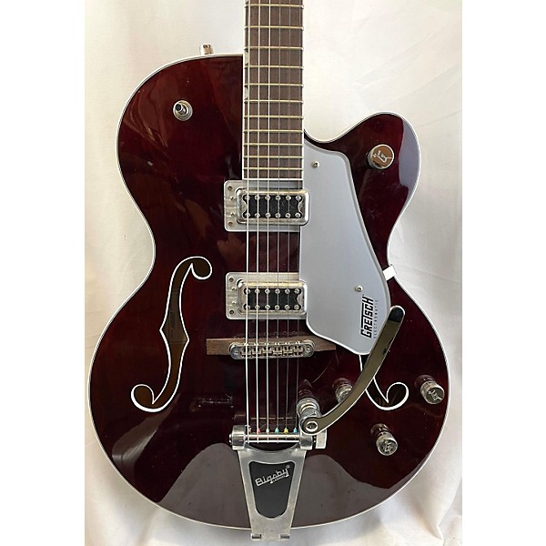 Used Gretsch Guitars Used Gretsch Guitars G5420T Electromatic Burgundy Hollow Body Electric Guitar