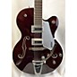 Used Gretsch Guitars Used Gretsch Guitars G5420T Electromatic Burgundy Hollow Body Electric Guitar