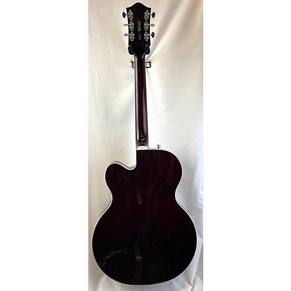 Used Gretsch Guitars Used Gretsch Guitars G5420T Electromatic Burgundy Hollow Body Electric Guitar