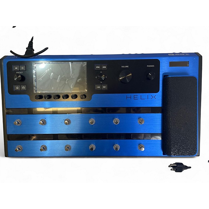 Line6 Helix Foor LightningBlue（Used Line 6 Used Line 6
