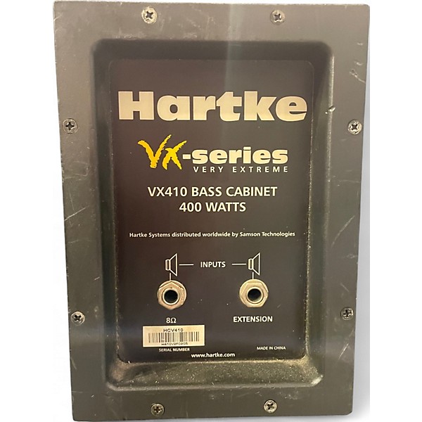 Used Hartke Used Hartke VX410 Bass Cabinet