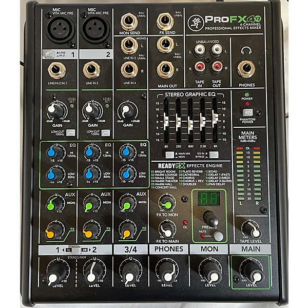 Used Mackie PROFX4 V2 Unpowered Mixer