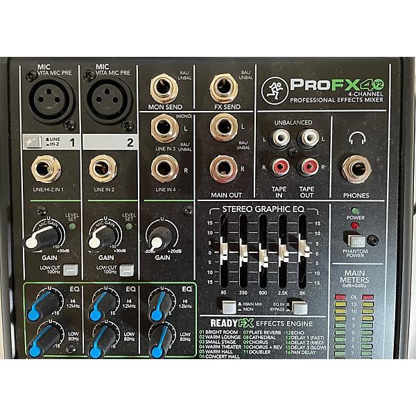 Used Mackie PROFX4 V2 Unpowered Mixer