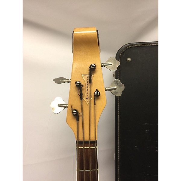 Vintage Baldwin Vintage 1960s Baldwin Vibraslim Bass Sunburst Electric Bass Guitar