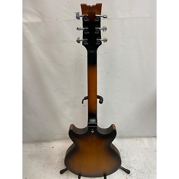 Used Ibanez Used Ibanez AM73B Archtop Matte Sunburst Hollow Body Electric Guitar