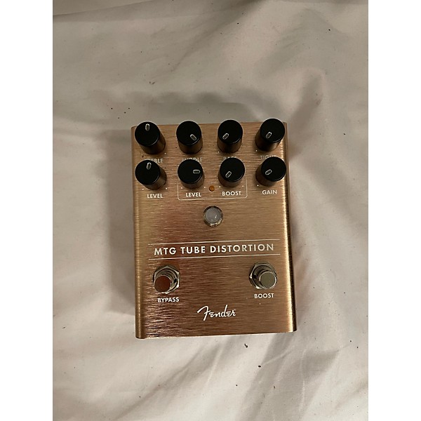 Used Fender MTG Tube Distortion Effect Pedal