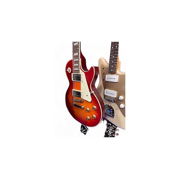 Used Epiphone Used Epiphone 1959 Reissue Les Paul Standard Cherry Sunburst Solid Body Electric Guitar