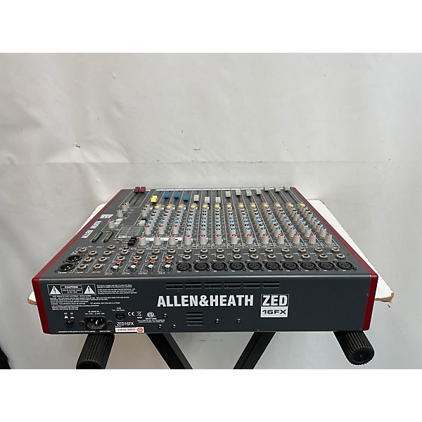 Used Allen & Heath ZED16FX Unpowered Mixer