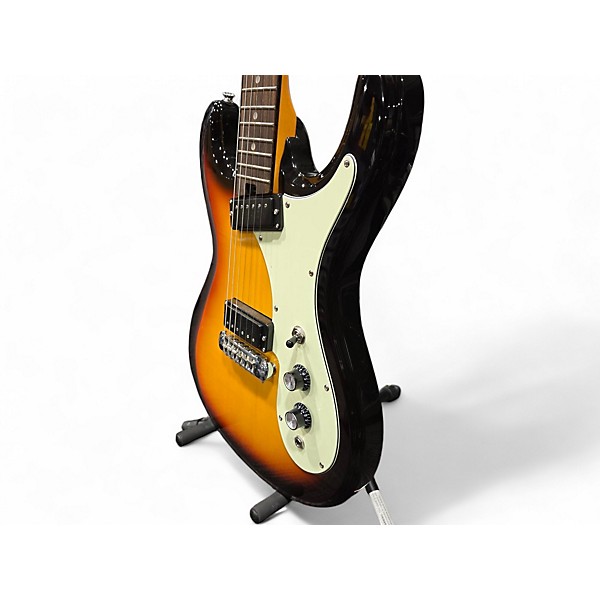 Used Aria Pro Ii Used Aria Pro II Mossrite Style Copy 2 Tone Sunburst Solid Body Electric Guitar