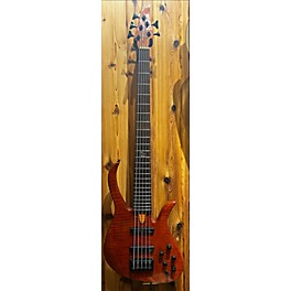 Used Dean Used Dean B2 Bromberg Trans Orange Electric Bass Guitar