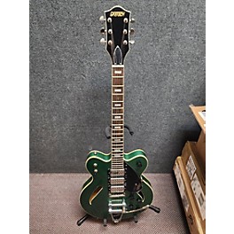 Used Gretsch Guitars Used Gretsch Guitars G2627T Streamliner Green Hollow Body Electric Guitar