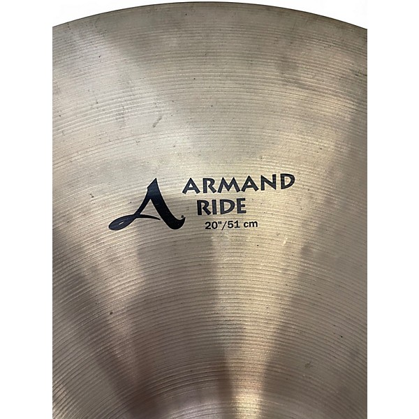 Used Zildjian Used Zildjian 20in Armand Series Ride Cymbal