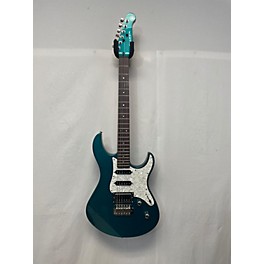 Used Yamaha Used Yamaha PAC612VIIX Teal Solid Body Electric Guitar