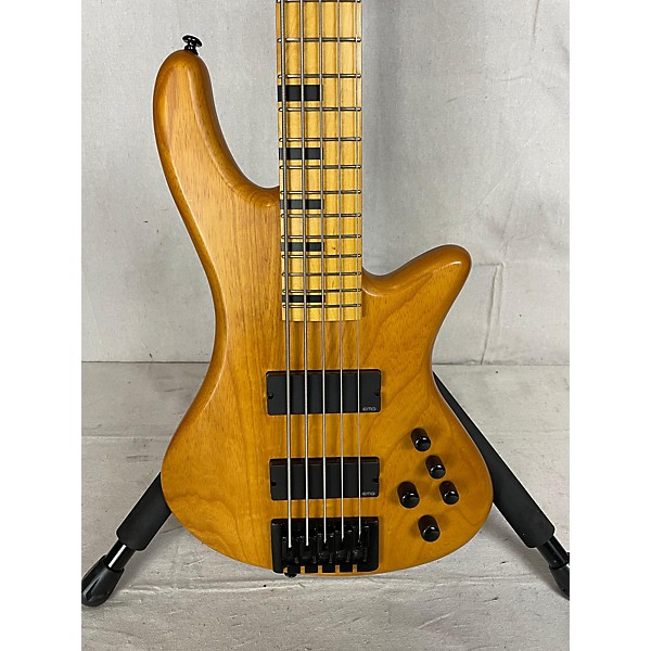 Used Schecter Guitar Research Used Schecter Guitar Research Stilelto Session 5 String Natural Electric Bass Guitar