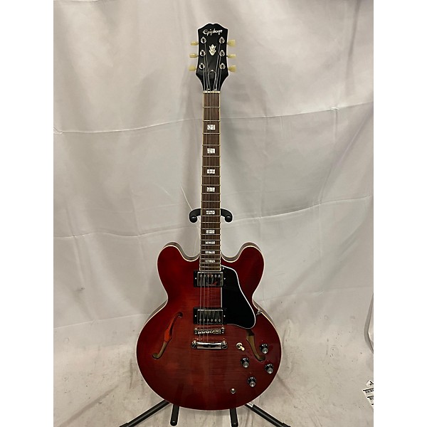 Used Epiphone Used Epiphone ES335 Red Hollow Body Electric Guitar