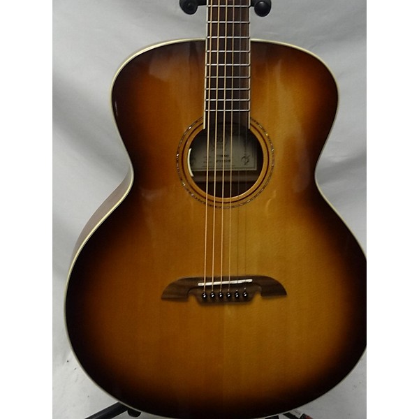 Used Alvarez Used Alvarez Abt610E Sunrise Tea Burst Baritone Guitars