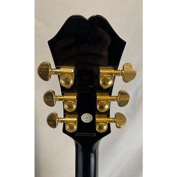 Used Epiphone Used Epiphone EJ200SCE Black Acoustic Electric Guitar