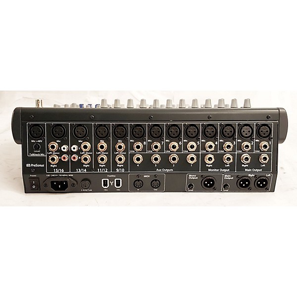 Used PreSonus Used PreSonus Studio Live 16.0.2 Digital Mixer