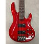 Used ESP Used ESP LTD B204 Crimson Red Trans Electric Bass Guitar