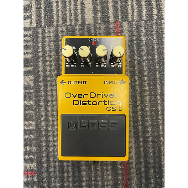 Used BOSS Used BOSS OS2 Overdrive Distortion Effect Pedal