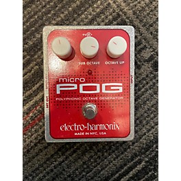 Used Electro-Harmonix Used Electro-Harmonix Micro Pog Polyphonic Octave Generator Effect Pedal