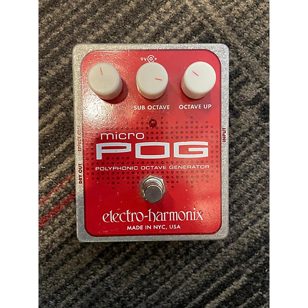 Used Electro-Harmonix Used Electro-Harmonix Micro Pog Polyphonic Octave Generator Effect Pedal