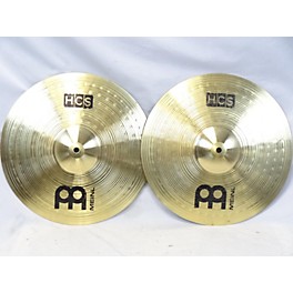 Used MEINL Used MEINL 14in HCS Hi Hat Pair Cymbal