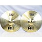 Used MEINL Used MEINL 14in HCS Hi Hat Pair Cymbal thumbnail